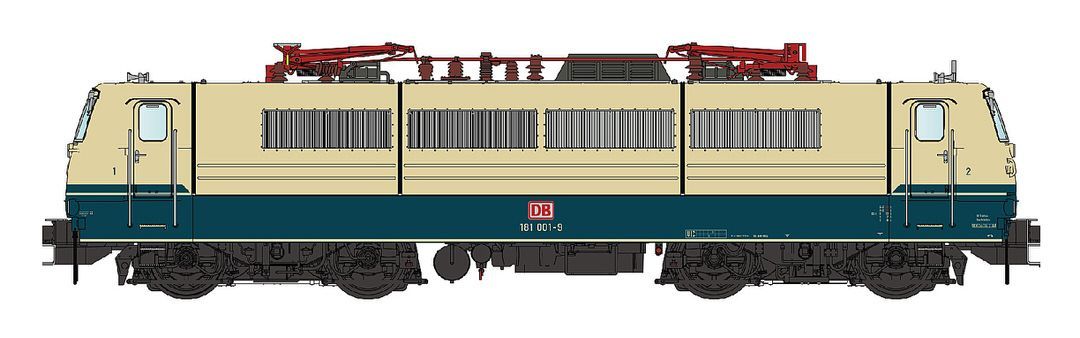 LS Models 16529S - E-Lok BR 181 001 DBAG Ep.Vb H0/WS Sound LS Models 16529S - E-Lok BR 181 001 DBAG Ep.Vb H0/WS Sound