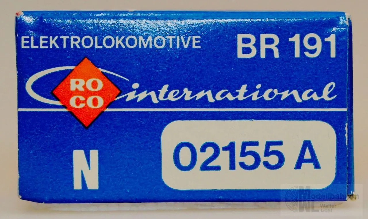 Roco 02155A - ROCO - E-Lok BR 191 001-7 DB N 1:160