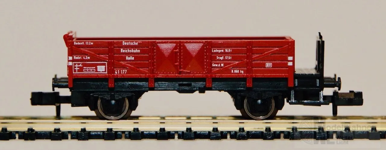 Fleischmann 8203 - FLEISCHMANN - Hochbordwagen DB Ep.III mit Bremserbühne N 1:160