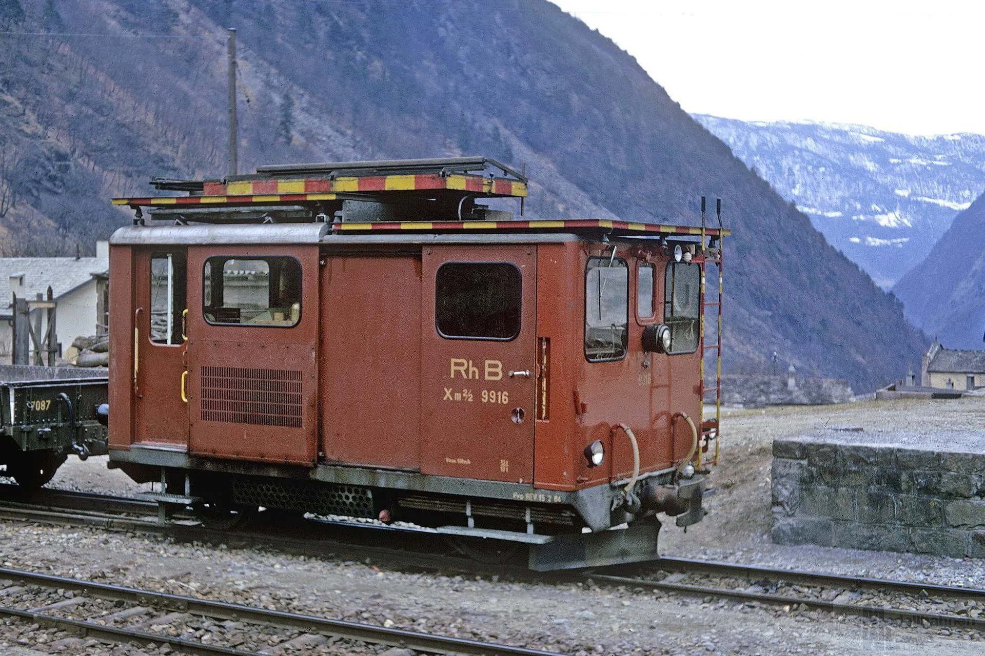 Bemo 1386116 - Bahndienstfahrzeug Xm 2/2 9916 RhB Ep.II/III Jahresmodell 2025 H0m Sound