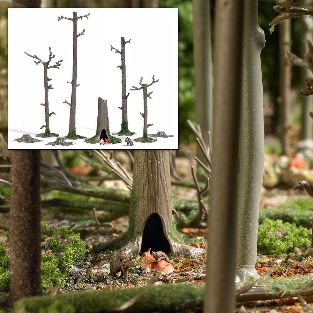 Busch 7989 - A-Set: Fuchsbau H0 1:87