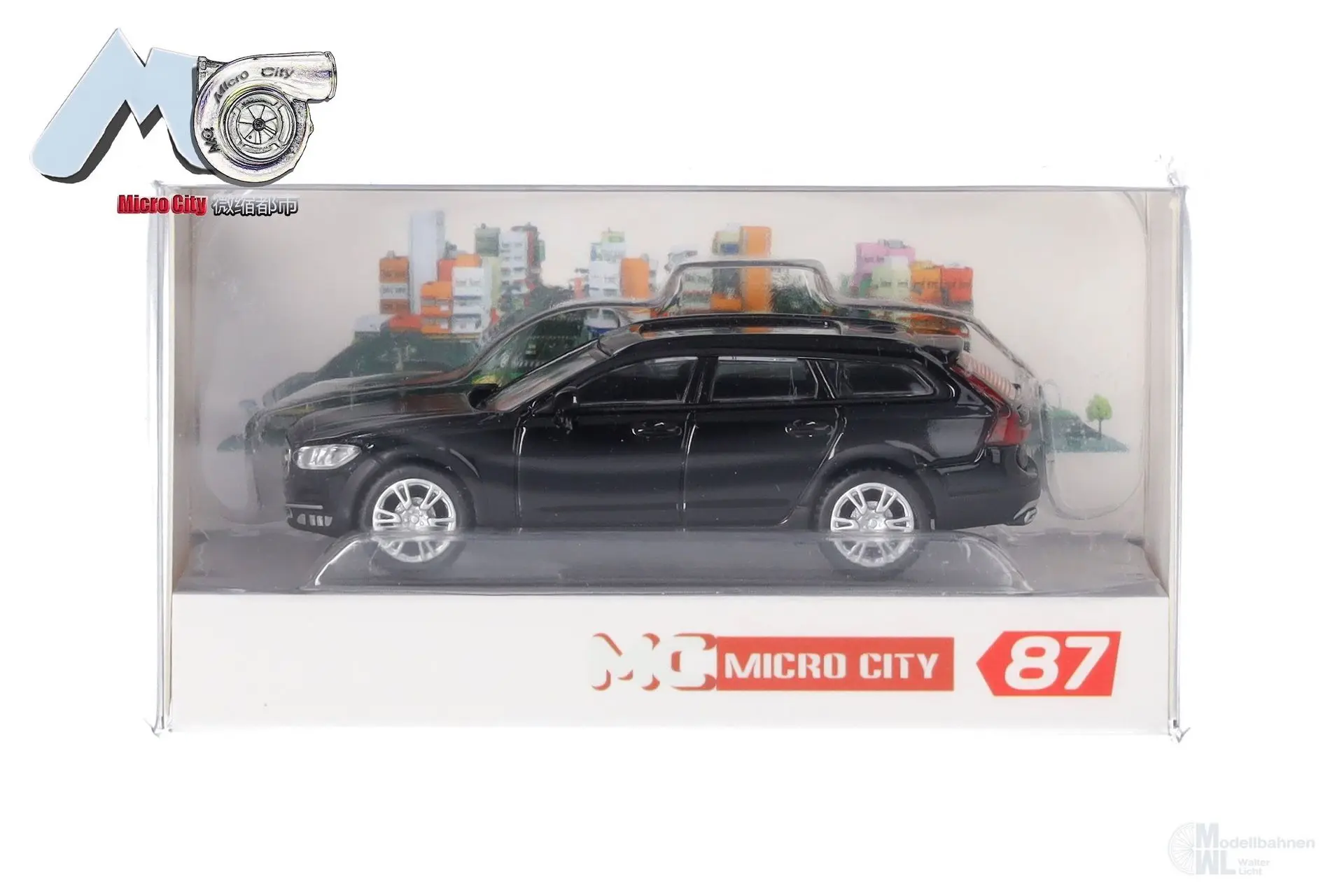 Herpa 87MC000032 - Volvo V90 schwarz (ab 2017) H0 1:87