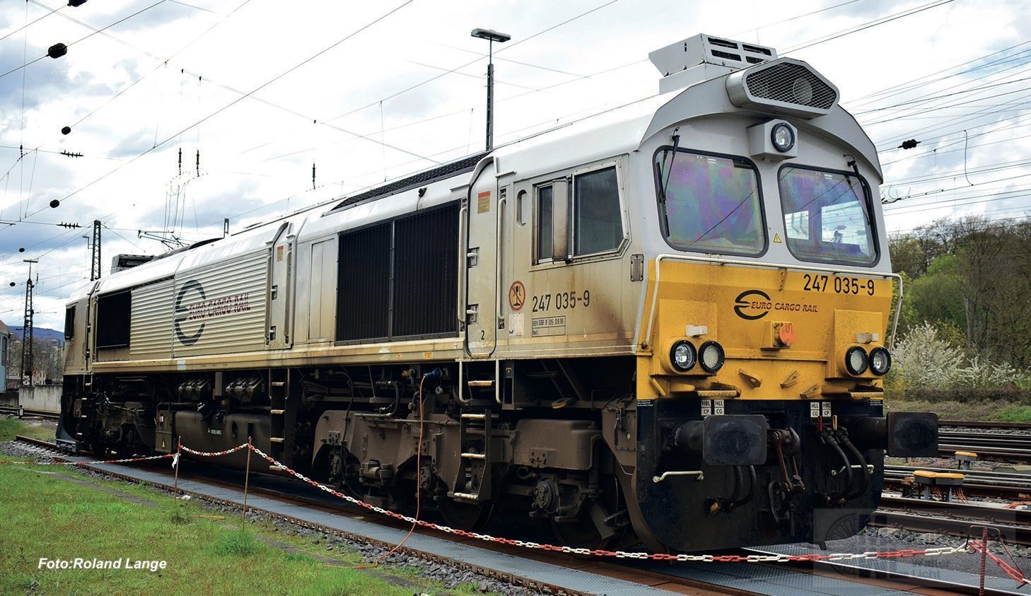 Arnold 9080HM - Diesellok Class 77 Euro Cargo Rail Ep.VI TT 1:120 Sound