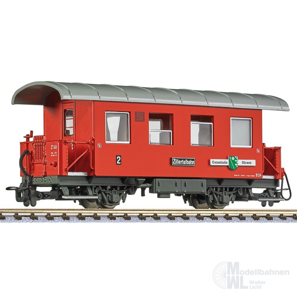 Liliput 344367 - Personenwagen B 24 Gemeinde Strass Zillertalbahn Ep.VI H0e Liliput 344367 - Personenwagen B 24 Gemeinde Strass Zillertalbahn Ep.VI H0e