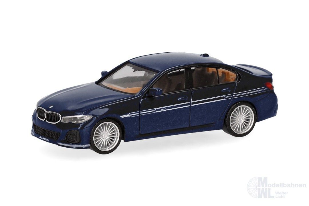 Herpa 430890-002 - BMW Alpina B3 Limousine blue H0 1:87
