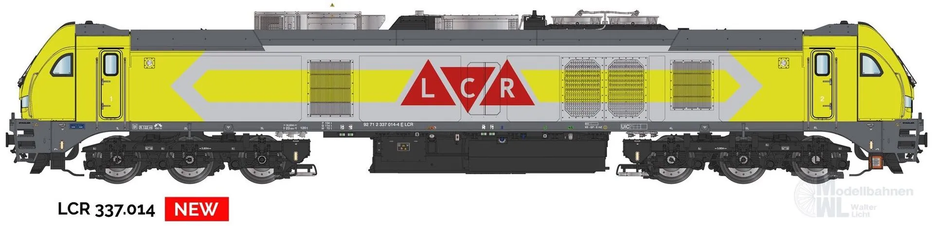 Sudexpress S3370148 - Diesellok BR 337.014 Euro 4001 LCR 337.014 Ep.VI H0/WS Sound