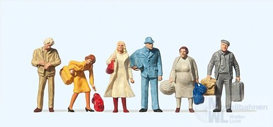 Preiser 14133 - Reisende H0 1:87