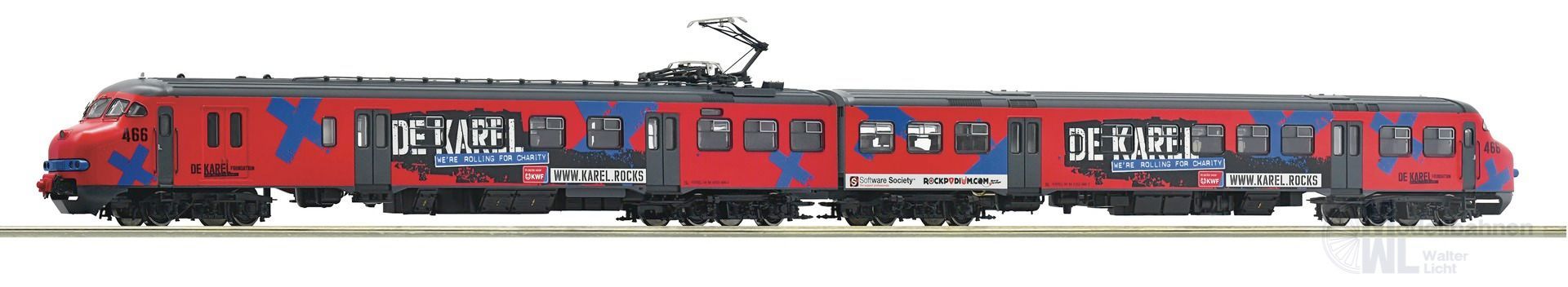 Roco 7710009 - Triebzug Plan V 466 KAREL Ep.VI H0/GL Sound Roco 7710009 - Triebzug Plan V 466 KAREL Ep.VI H0/GL Sound