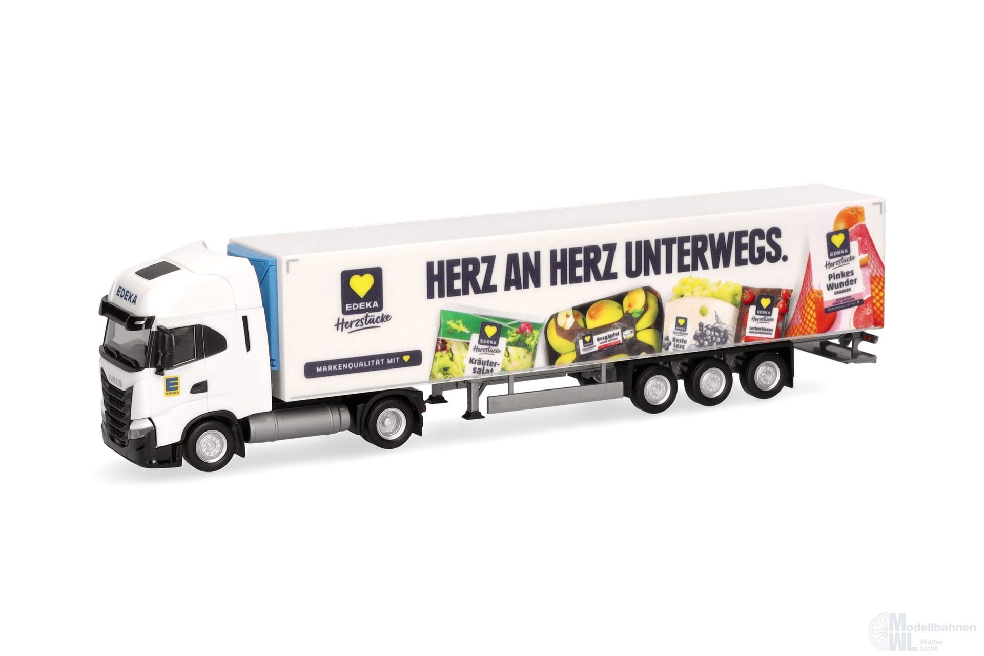 Herpa 319027 - Iveco S-Way KüKoSz Edeka H0 1:87 Herpa 319027 - Iveco S-Way KüKoSz Edeka H0 1:87