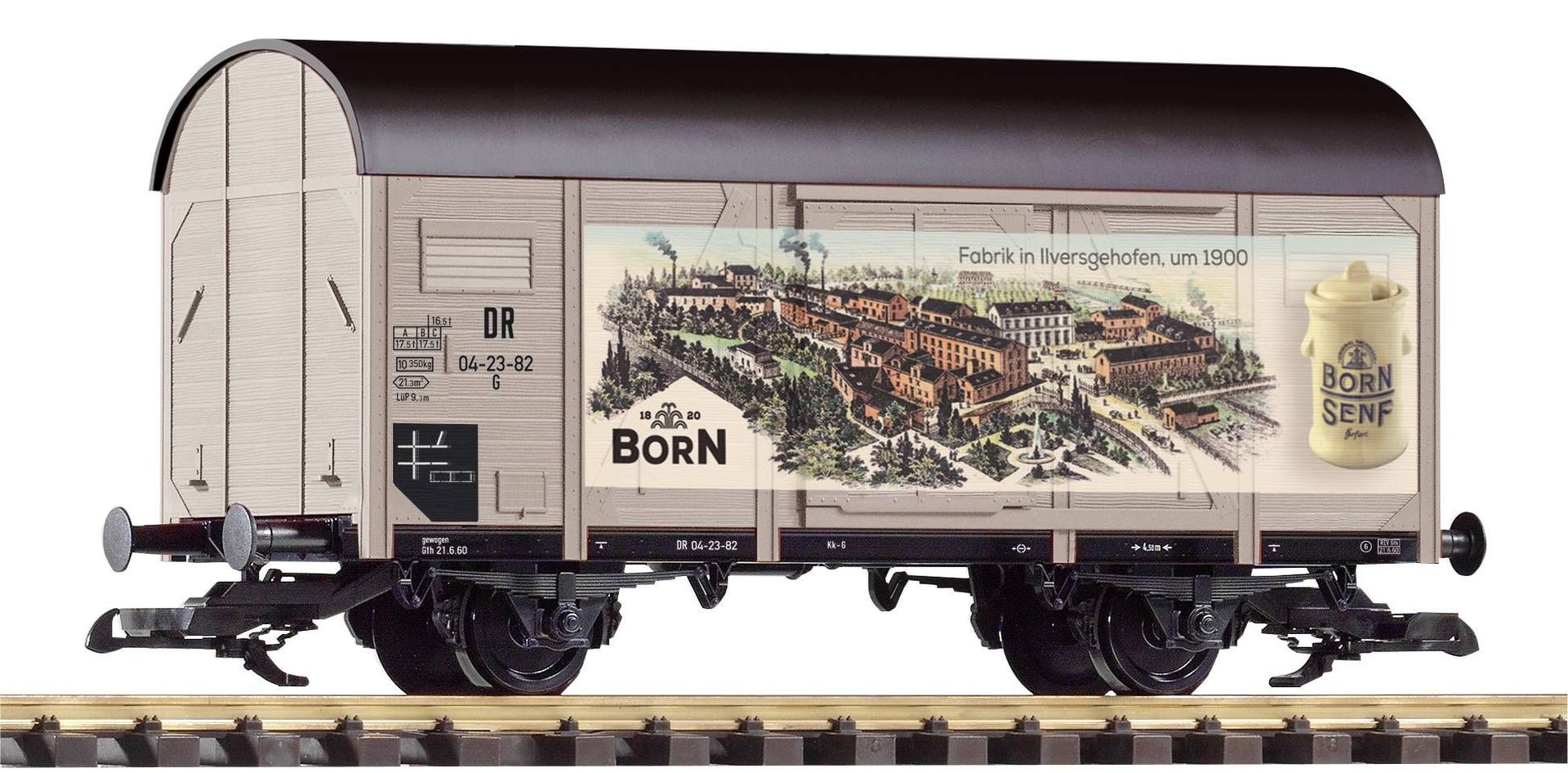 Piko 37965 - Güterwagen gedeckt DR Ep.III SPUR G 1:22,5 Piko 37965 - Güterwagen gedeckt DR Ep.III SPUR G 1:22,5