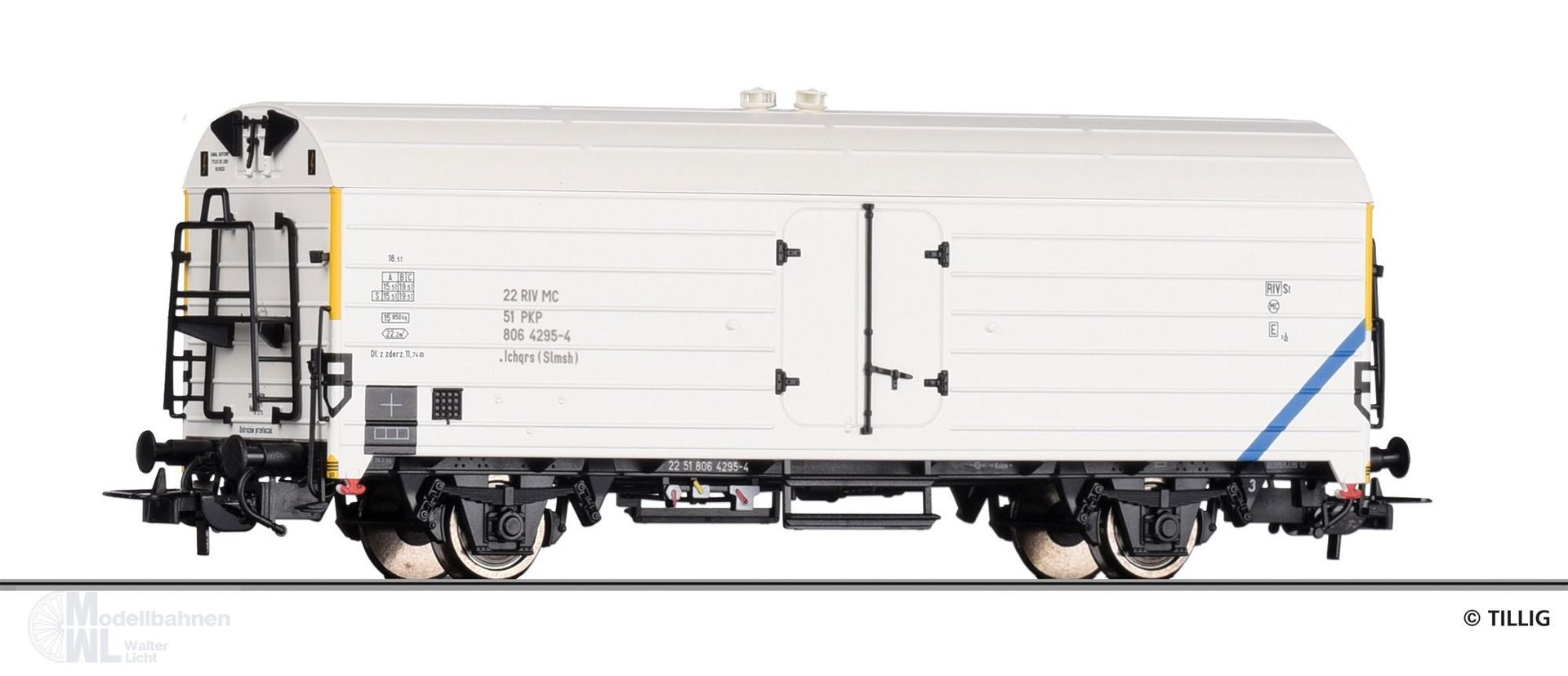 Tillig 77060 - Kühlwagen PKP Ep.IV Ibchqs H0/GL