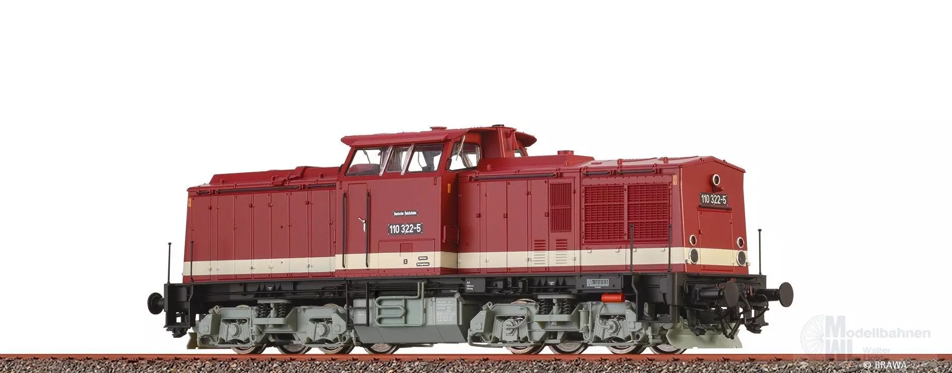 Brawa 41287 - Diesellok 110 DR Ep.IV H0/GL Digital EXPERT