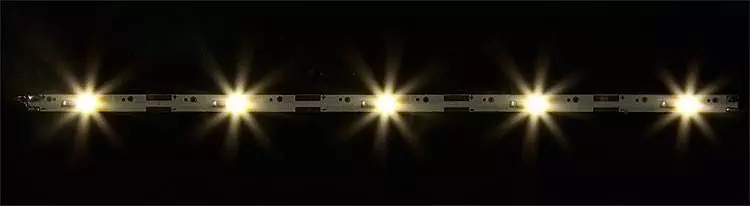 Faller 180654 - 2 LED-Lichtleisten, H0 1:87