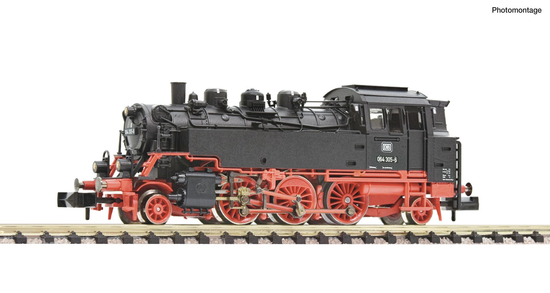 Fleischmann 7170042 - Dampflok BR 064 DB Ep.IV N 1:160 DIGITAL