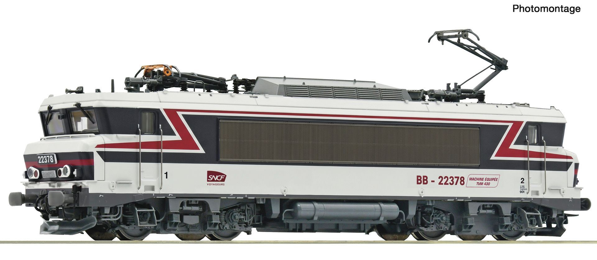 Roco 7500257 - E-Lok BB 22200 SNCF Ep.VI H0/GL