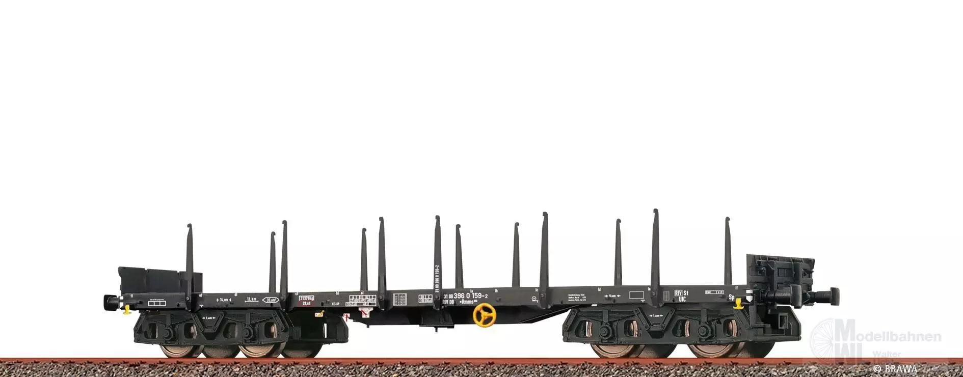 Brawa 47122 - Flachwagen DB Ep:IV Rmms663 H0/GL