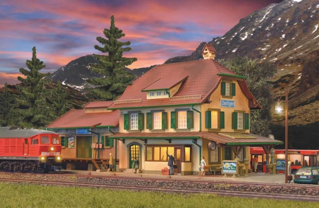 Vollmer 43515 - Bahnhof Därligen H0 1:87 Vollmer 43515 - Bahnhof Därligen H0 1:87