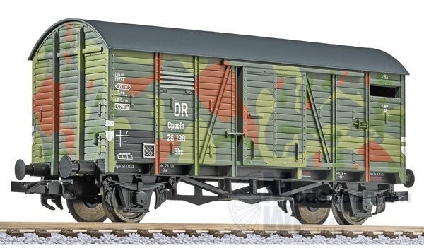 Liliput 235283 - Güterwagen gedeckt DRG Ep.II Bauart Grhs Tarnanstrich H0/GL