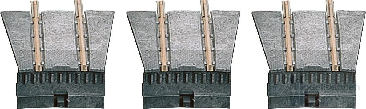 Roco 35901 - Ergänzungset zur Drehscheibe 35900 3 Stück TT 1:120