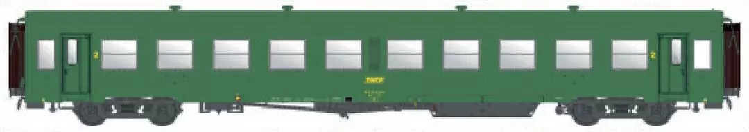 LS Models MW40016 - Personenwagen SNCF Ep.IVa USI B10t U60 H0/GL