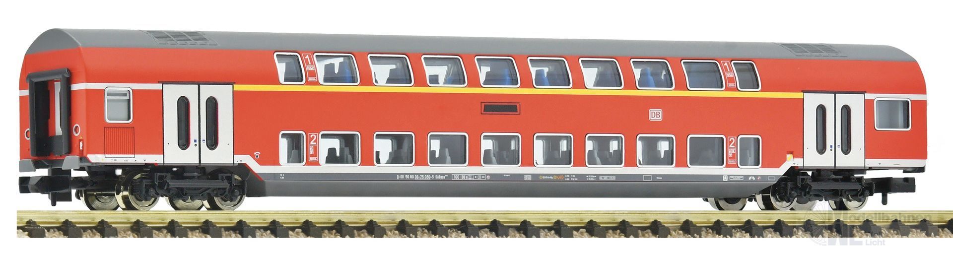 Fleischmann 6260079 - Doppelstockwagen DB Ep.VI 1/2.Kl. N 1:160