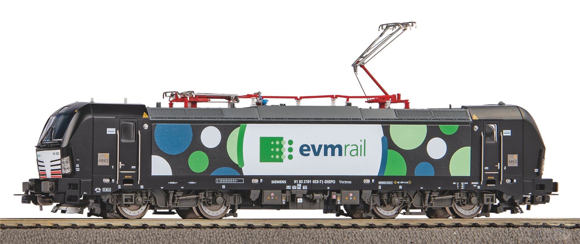 Piko 59398 - E-Lok BR E.191 EVM Rail Ep.VI H0/GL Sound