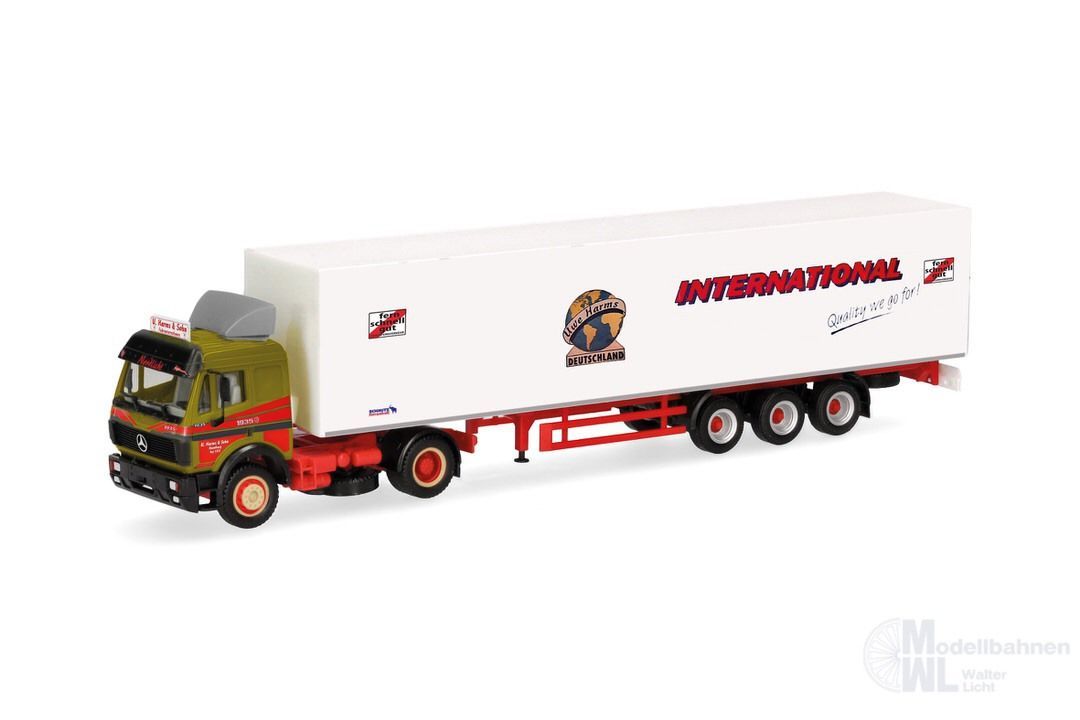 Herpa 320450 - Mercedes-Benz SK `88 Koffer-Sz Uwe Harms H0 1:87