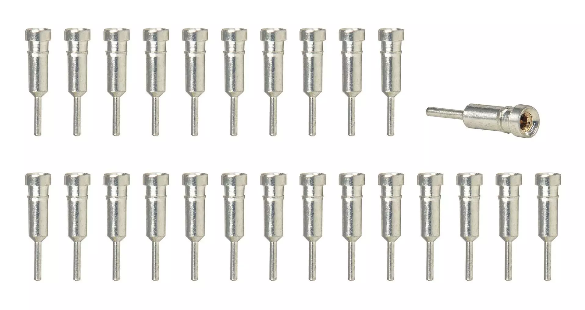 Viessmann 6044 - Adapterstifte für Verteilerleisten 25 Stück