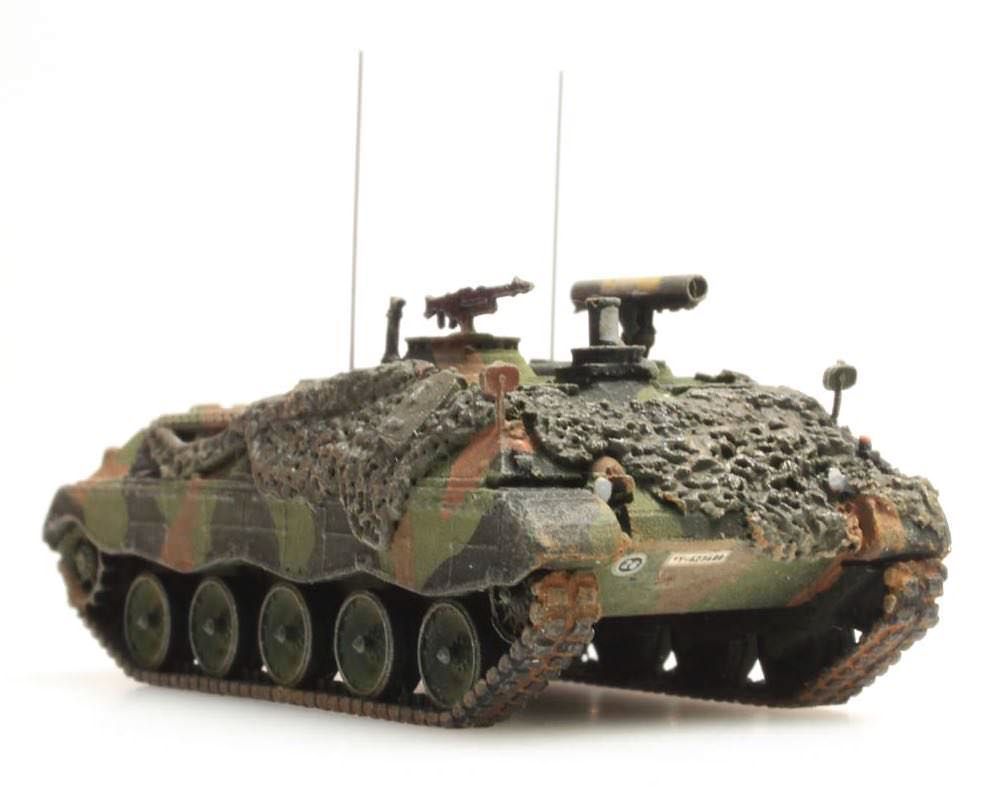 ARTITEC b.v. 6160008 - Panzer Jaguar 1 gefechtsklar Flecktarn Lackierung. Bundeswehr N 1:160