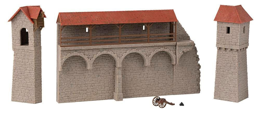 Faller 130693 - Altstadtmauer-Set Wehrtürme H0 1:87