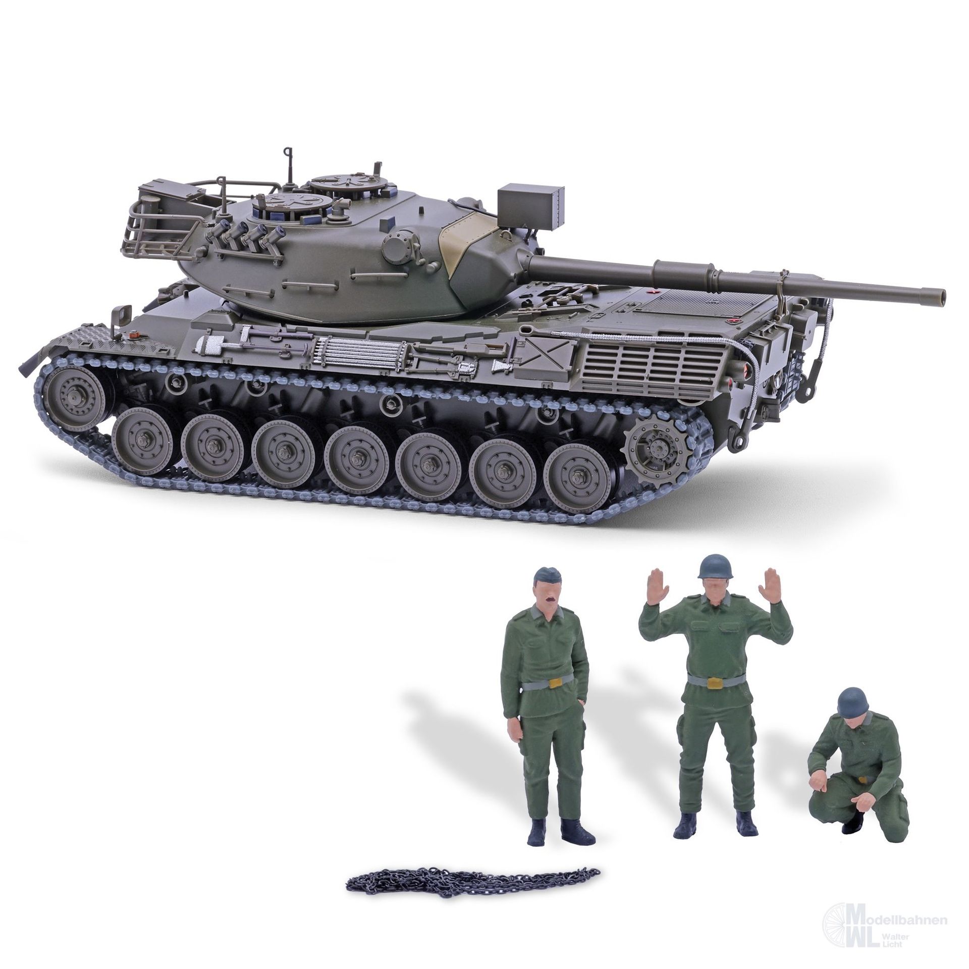 Busch 10711 - Panzer Leopard mit 3 Soldaten Spur 0