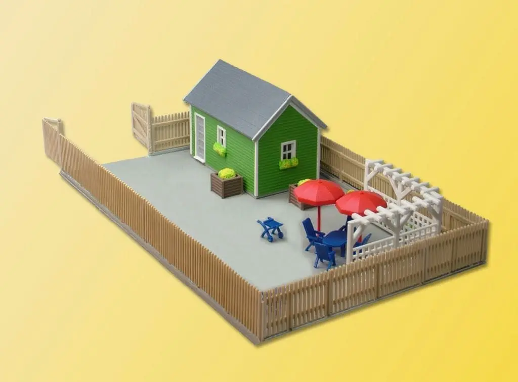 Kibri 38659 - Gartenhaus zur Laubenkolonie H0 1:87