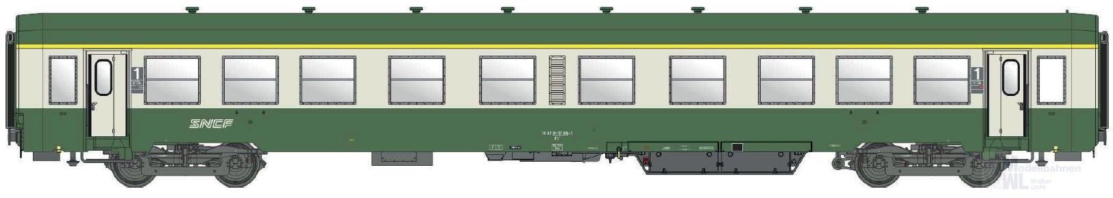 LS Models MW40046 - Personenwagen SNCF Ep.Va USI A4t4 1.Kl. H0/GL