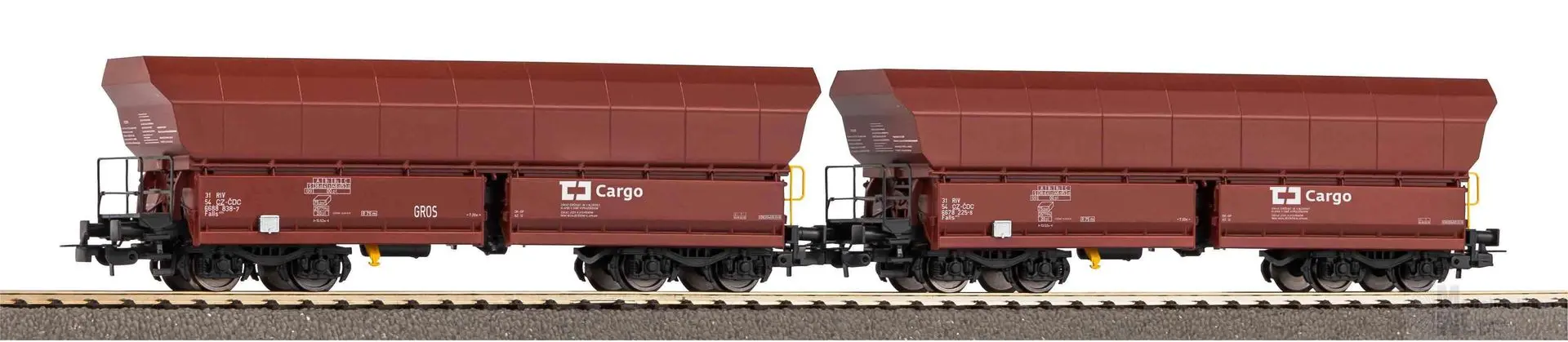 Piko 58291 - Schüttgutwagen Set CD Cargo Ep.VI 2.tlg. Falns H0/GL