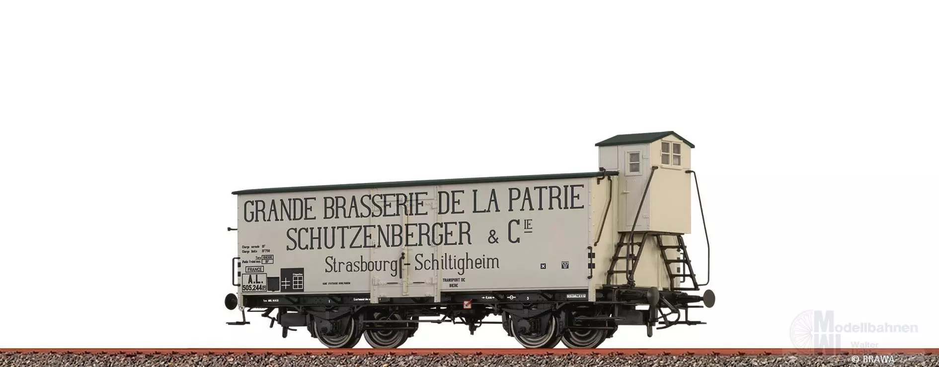 Brawa 51205 - Bierwagen A.L. Ep.II Brasserie H0/GL