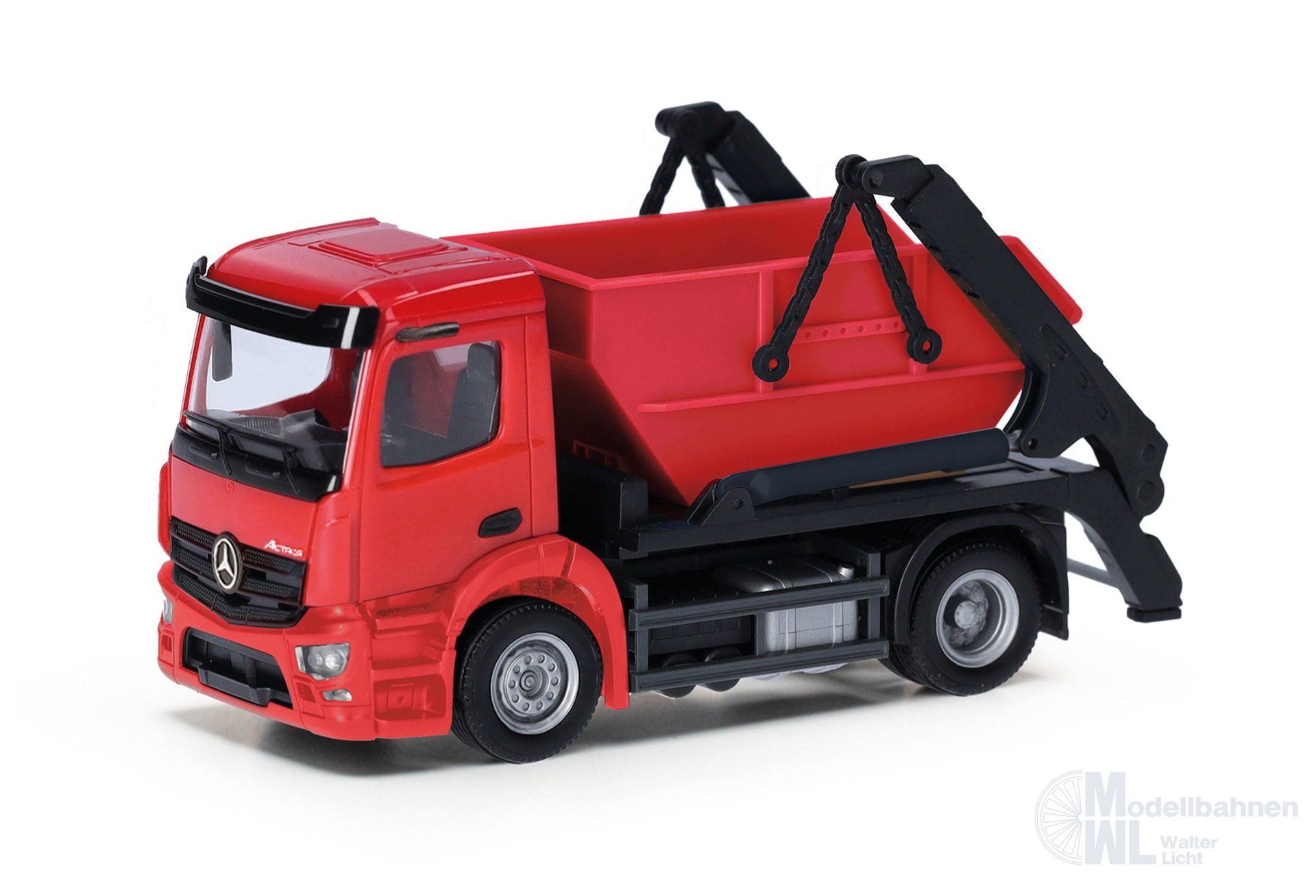 Herpa 013994 - Mercedes-Benz Actros S ´18 Muldenkipper LKW 2-achs rot H0 1:87 Herpa 013994 - Mercedes-Benz Actros S ´18 Muldenkipper LKW 2-achs rot H0 1:87