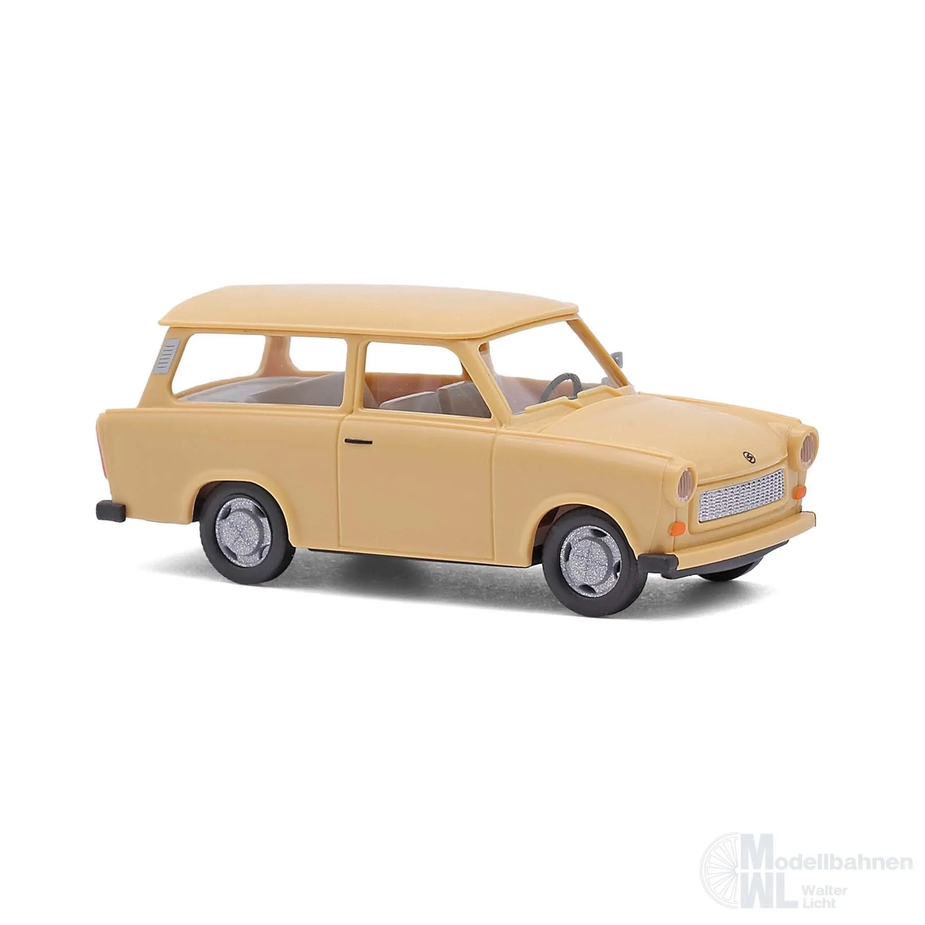Busch 53252 - Trabant Kombi ahorngelb H0 1:87