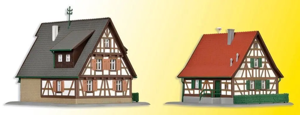 Kibri 36406 - Fachwerkhäuser 2 Stück Z 1:220