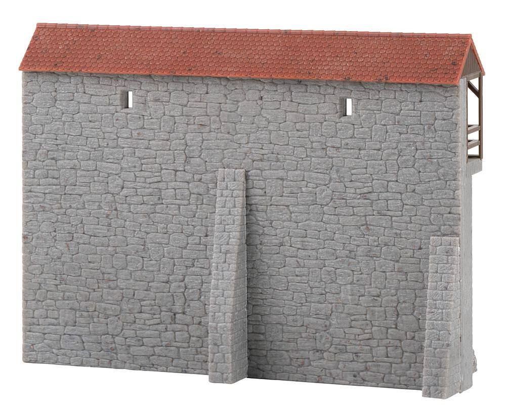 Faller 191790 - Altstadtmauer mit Anbau H0 1:87 Faller 191790 - Altstadtmauer mit Anbau H0 1:87