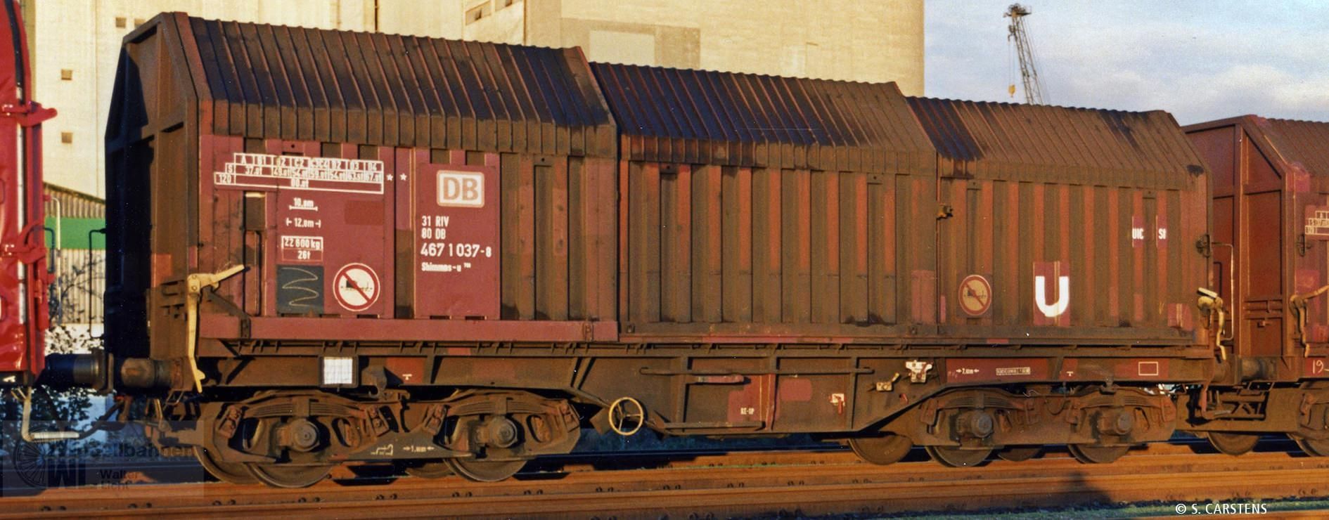 Brawa 51004 - Teleskophaubenwagen DB Ep.V Shimmns-u708 H0/GL