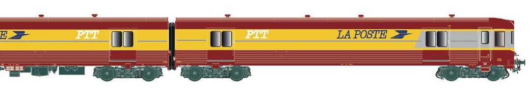 LS Models 11021 - Triebzug XP 94750 SNCF / PTT Ep.IV/V 2.tlg. H0/GL LS Models 11021 - Triebzug XP 94750 SNCF / PTT Ep.IV/V 2.tlg. H0/GL