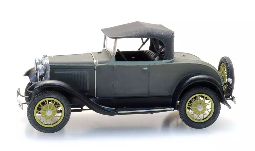 ARTITEC b.v. 387523 - Ford Model A Roadster Verdeck geschlossen H0 1:87
