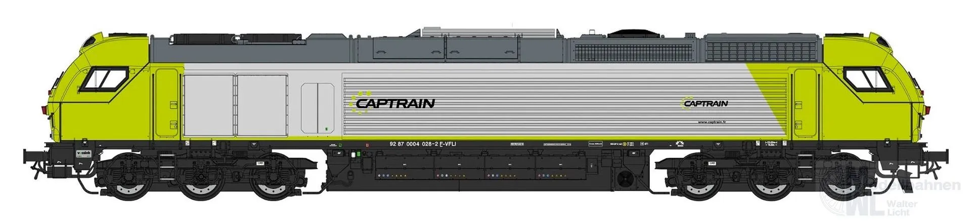 Sudexpress N0040281 - Diesellok BR E4028 Euro 4000 Captrain Ep.VI N 1:160