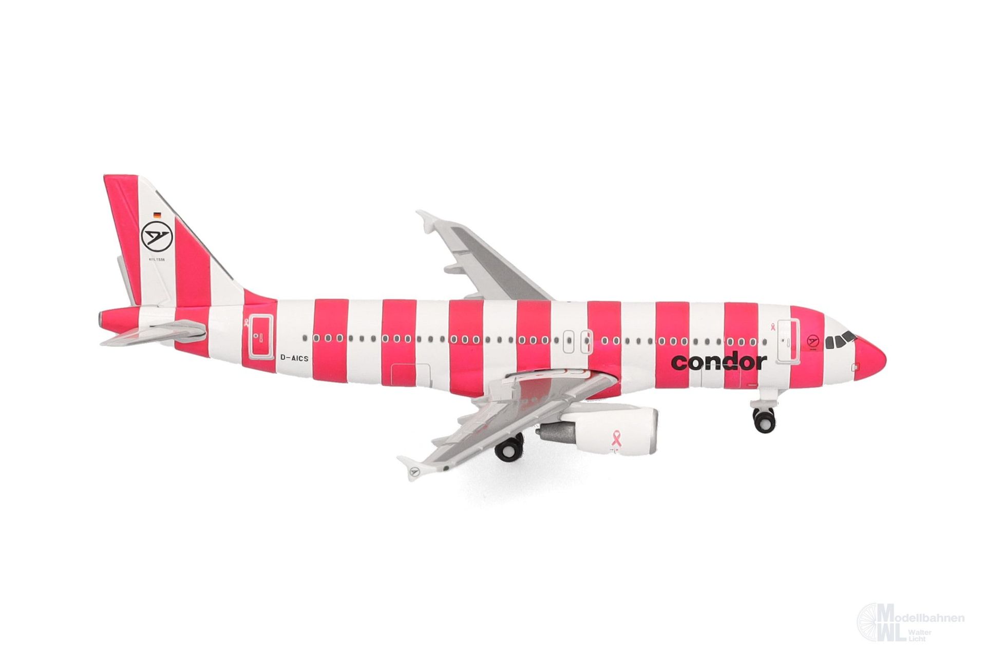 Herpa 538732 - Airbus A320 Condor Pink Plane 1:500