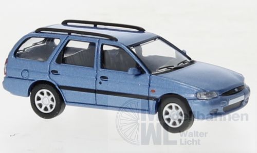 PCX-Models 870465 - Ford Escort MK VII Turnier metallic blau 1995 H0 1:87