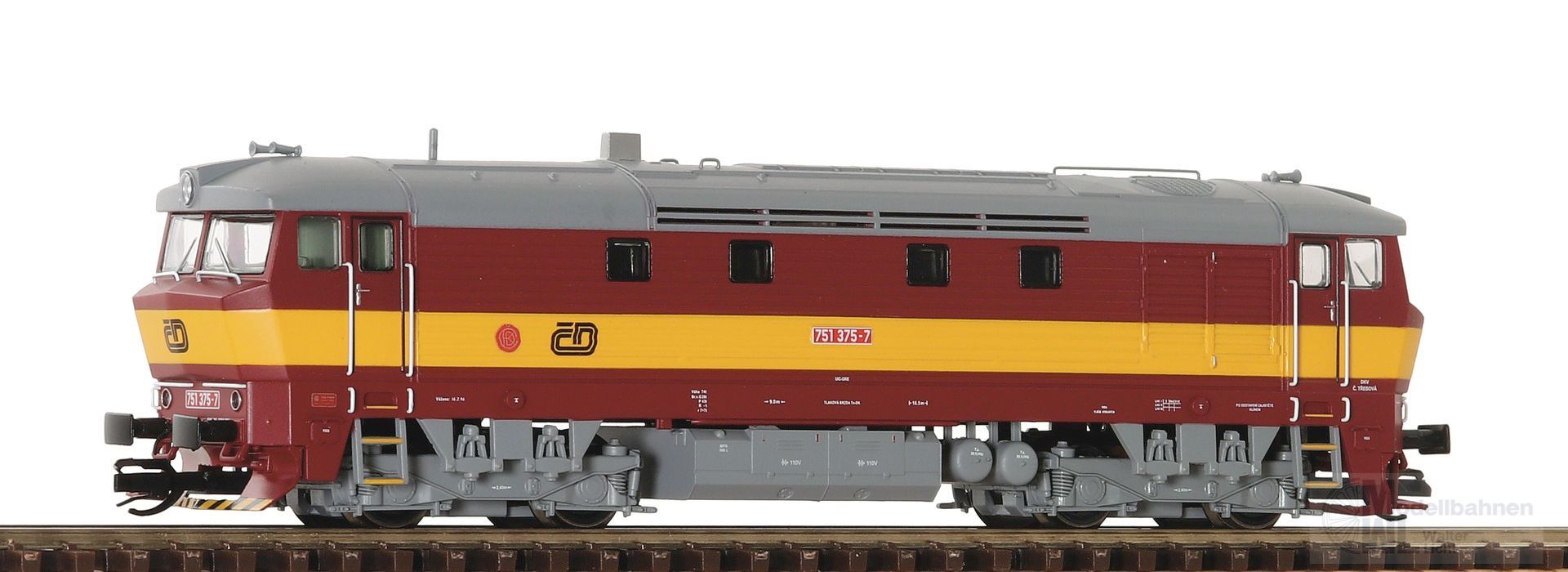 Roco 7390007 - Diesellok Rh 751 CD Ep.V TT 1:120 Sound