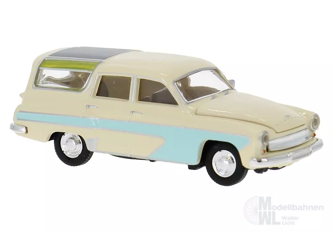Brekina 27124 - Wartburg Camping in elfenbein H0 1:87