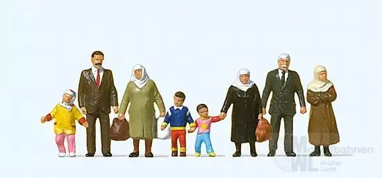 Preiser 10343 - Passanten H0 1:87