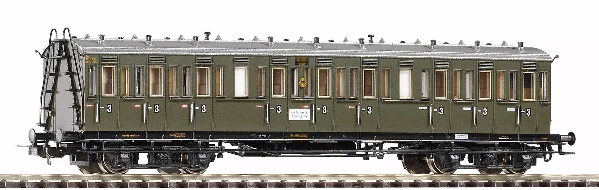 Piko 53332 - Abteilwagen DRG Ep.II 3.Kl.C4 H0/GL