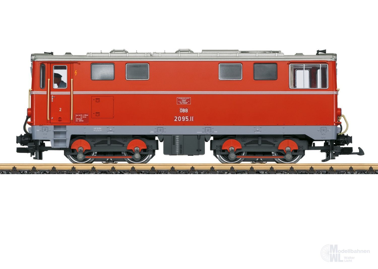 LGB 22963 - Diesellok Reihe 2095 ÖBB Ep.IV Spur G 1:22,5 Sound